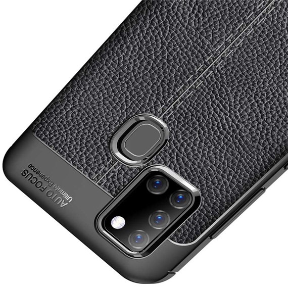 Samsung Galaxy A21s Kılıf CaseUp Niss Silikon Lacivert 4